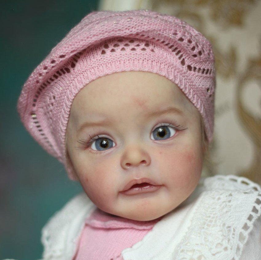 24 Truly Cute Girl Lifelike Reborn Baby Doll SweetHouse Reborns® Dorota   Lifelike Reborn Dolls for Sale❤️Cheap Realistic Silicone Newborn Baby Doll