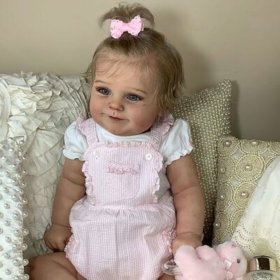 20” Adorable Smile Girl Doll Real Touch Reborn Baby Doll SweetHouse Reborns® Leona