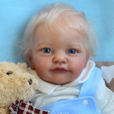 24" Soft Touch Baby Girl Handmade Eyes Opened Reborn Dolls SweetHouse Reborns® Darina