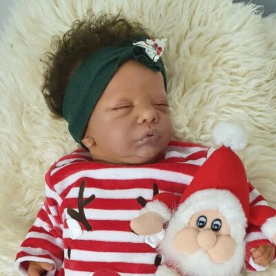 18.5″ Truly Look Real Reborn Baby African American SweetHouse Reborns® Florence