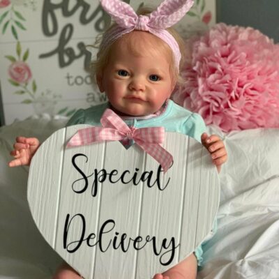 24" Baby Lifelike Soft Touch Silicone Vinyl Reborn Baby Doll SweetHouse Reborns® Vina