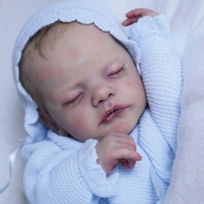 19″ Handmade Real Lifelike Silicone Vinyl Reborn Baby Doll SweetHouse Reborns® Frank