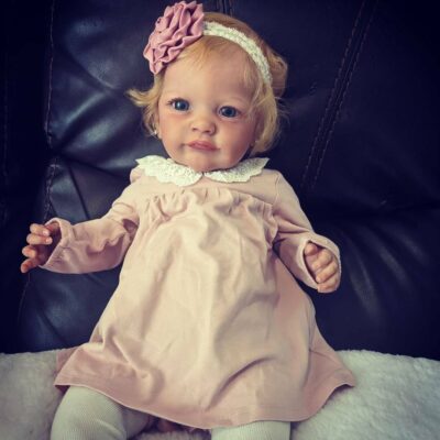 24" Adorable Girl Doll Soft Weighted Silicone Cloth Body Reborn Baby SweetHouse Reborns® Tiana