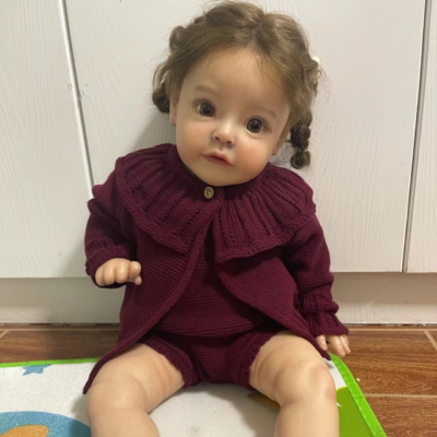 22"/24" Lifelike Reborn Baby Soft Vinyl Doll Toy Gift for Kids SweetHouse Reborns® Florrie