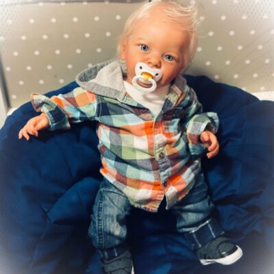 24" Cuddly Baby Real Lifelike Handmade Huggable Cute Reborn Doll SweetHouse Reborns® Autumn