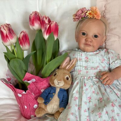 24" Cute Girl Soft Body Unique Reborn Doll SweetHouse Reborns® Andresa