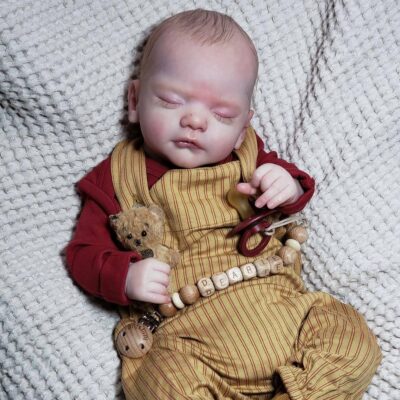 19'' Handmade Realistic Cute Reborn Silicone Baby Doll SweetHouse Reborns® Matthew
