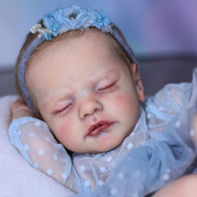19″ Eyes-closed Baby Real Looking Lifelike Handmade Reborn Doll SweetHouse Reborns® Janet