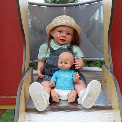 22" Lovely Newborn Girl Eyes Open Reborn Baby Doll SweetHouse Reborns® Gabriella