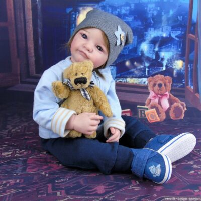 24" Adorable Newborn Baby Lifelike Reborn Silicone Girl Doll SweetHouse Reborns® Berta