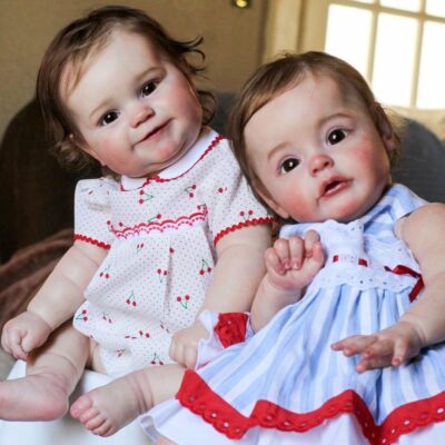 20″/22″ Real Doll Baby Girl Super Realistic Handmade Reborn Baby SweetHouse Reborns® Dawn & Deirdre