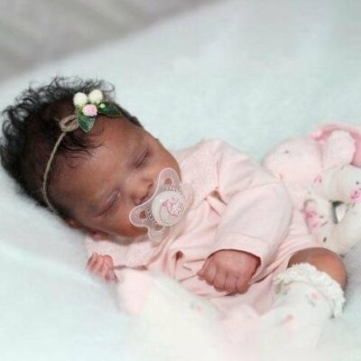 19” Reborn Toddler Baby Doll Black Skin Girl Doll SweetHouse Reborns® Diana