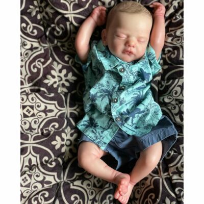 19” Crafted Real Life Reborn Toddler Baby Doll Birthday Present for Kids SweetHouse Reborns® Noah