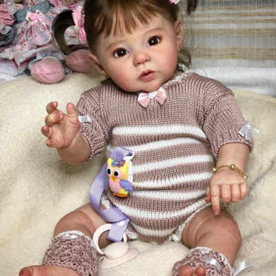 20" Real Lifelike Soft Weighted Body Reborn Silicone Doll Baby SweetHouse Reborns® Lacey