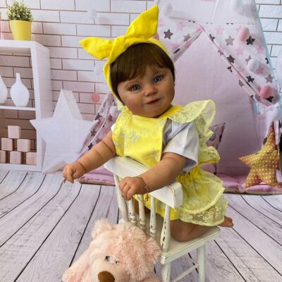 20” Realistic Reborn Doll Soft Vinyl Silicone Baby Gift for Kids SweetHouse Reborns® Mandy