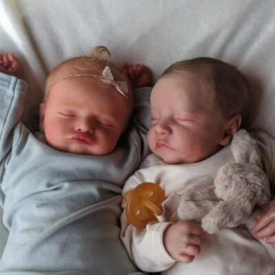 20" Handmade Real Twins Baby Lifelike Cute Reborn Doll SweetHouse Reborns® Melinda & Marissa