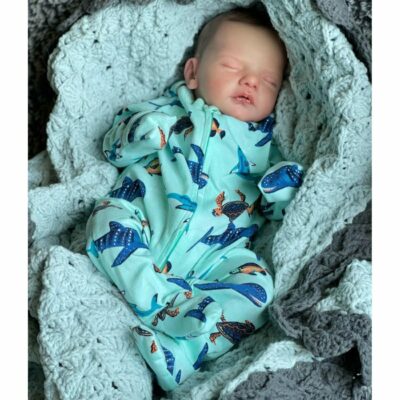 19'' Cuddly Baby Realistic Soft Handmade Vinyl Reborn Baby Doll SweetHouse Reborns® Stan