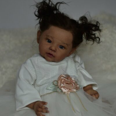 20" Open Eyes Silicone Vinyl Reborn Baby Doll SweetHouse Reborns® Pauline