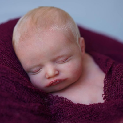 20″ Handmade Silicone Sleeping Reborn Baby Doll SweetHouse Reborns® Maribel
