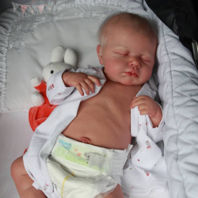 20" Life Size Asleep Reborn Baby Handsome Boy Doll SweetHouse Reborns® Jason