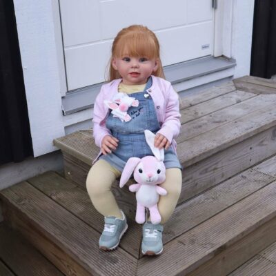 22" Silicone Reborn Baby Doll Real Toddler Cute Baby SweetHouse Reborns® Calista