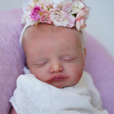 20″ Baby Reborn Lifelike Soft Weighted Handmade Doll SweetHouse Reborns® Suzette