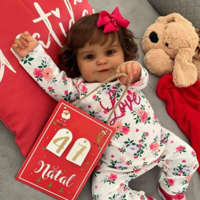 20″ Handmade Silicone Lifelike Cute Reborn Baby African SweetHouse Reborns® Quentina