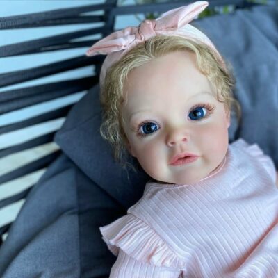 22"/24" Reborn Huggable Newborn Girl Real Lifelike Silicone Reborn Baby Doll SweetHouse Reborns® Noreen