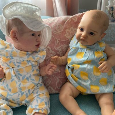 20"/24" Realistic Twin Girls Reborn Baby Doll SweetHouse Reborns® Idalia & Iriana
