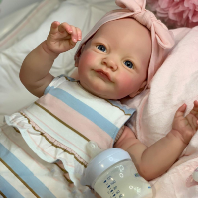 24" Silicone Baby Doll Adorable Baby Girl Reborn Doll SweetHouse Reborns® Destiny