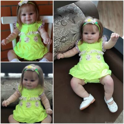 20” Real Lifelike Doll Beautiful Baby Girl Realistic Doll SweetHouse Reborns® Genevieve