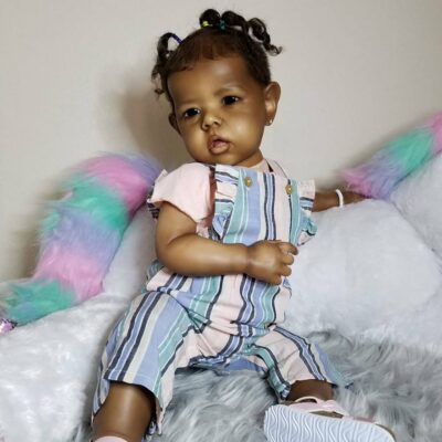20" Realistic Reborn Toddler Baby Awake Lifelike Vinyl Doll SweetHouse Reborns® Mallory