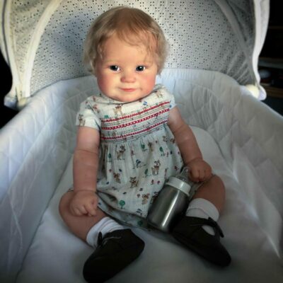 20” Newborn Girl Realistic Handmade Silicones Vinyl Reborn Doll SweetHouse Reborns® Sherry