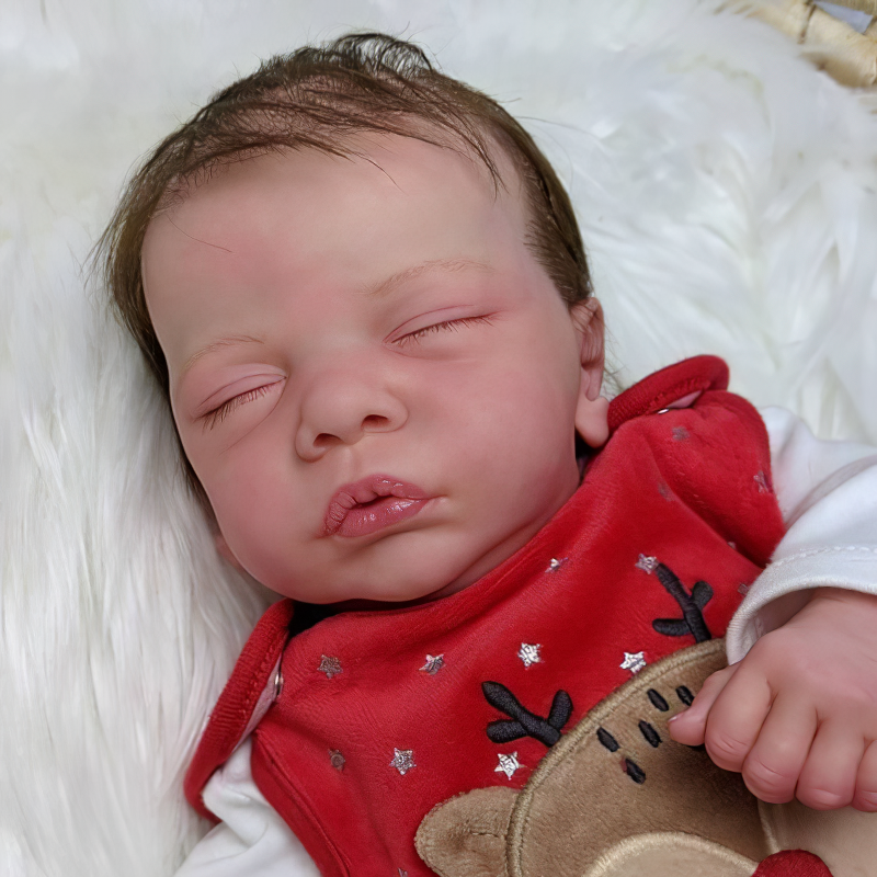 19'' Truly Reborn Baby Toddler Doll Silicone Reborn Baby Christmas Girl Toys SweetHouse Reborns® Una