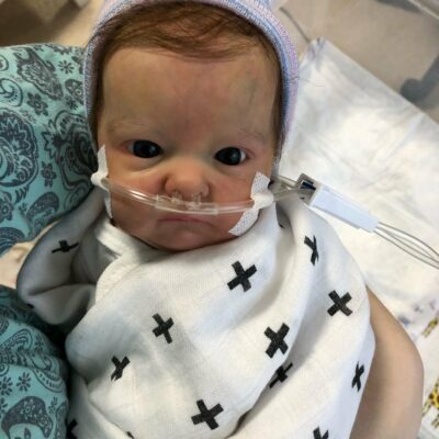 17'' Lifelike Soft Reborn Baby Doll Adorable Baby Girl Doll SweetHouse Reborns® Mona