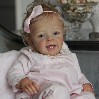 22″ Cute Girl Eyes Opened Reborn Doll Unique Rebirth Dolls SweetHouse Reborns® Gracie