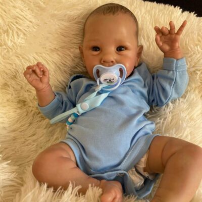 19.5'' Cute Lifelike Quality Vinyl Silicone Reborn Dolls SweetHouse Reborns® Keith