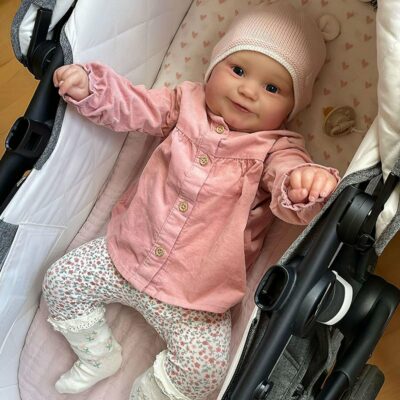20″ Adorable Small Doll Reborn Silicone Baby Girl Doll SweetHouse Reborns® Ethel