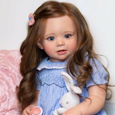 22" Lifelike Cute Girl Doll Real Handmade Reborn Baby SweetHouse Reborns® Angelica