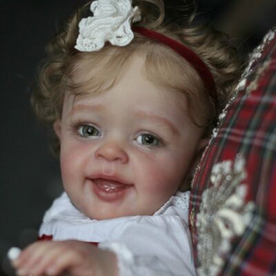 22″ Real Adorable Girl Handmade Eyes Opened Reborn Baby SweetHouse Reborns® Alfreda