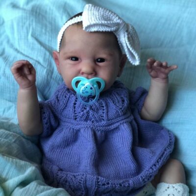 19.5'' Lifelike Silicone Reborn Newborn Baby Girl Doll Can Pose SweetHouse Reborns® Shirley