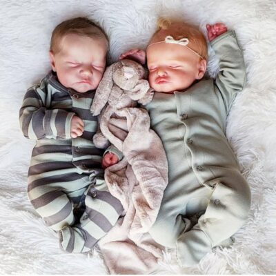 20" Adorable Lifelike Girls Real Look Full Body Reborn Baby Dolls SweetHouse Reborns® Danna & Daria