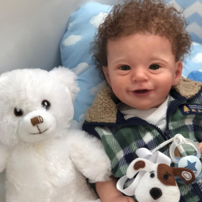 20" Silicone Reborn Cute Baby Realistic Soft Weighted Body SweetHouse Reborns® Nadine