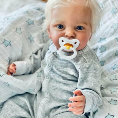 24" Reborn Real Size Baby Rebirth Newborn Silicone Doll SweetHouse Reborns® Agrippina