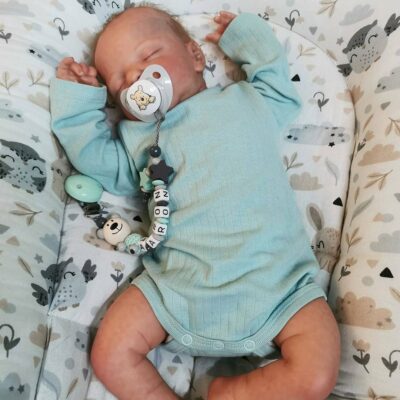 19'' Real Lovely Eyes-closed Baby Handmade Reborn Dolls SweetHouse Reborns® Joseph