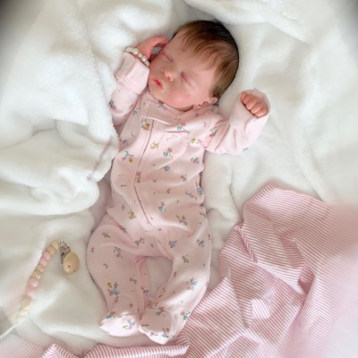 19” Handmade Baby Doll Girl Soft Vinyl Silicone Lifelike Collection Gift SweetHouse Reborns® Faye