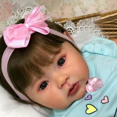 20" Lovely Baby Girl Awake Realistic Newborn Baby Real Reborn Dolls SweetHouse Reborns® Olina