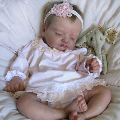 20" Lifelike Cute Girl Handmade Washable Silicone Reborn Doll SweetHouse Reborns® Jaycee