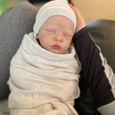 19” Real Lifelike Close Eyes Reborns Silicone Toddlers Baby Girl SweetHouse Reborns® Mora