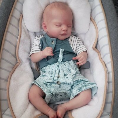 19'' Lifelike Cute Baby Soft Weighted Body Reborn Doll SweetHouse Reborns® Jonathan